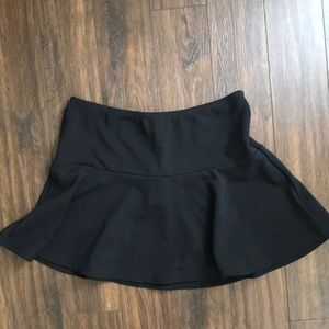 Mini black skater skirt NWT